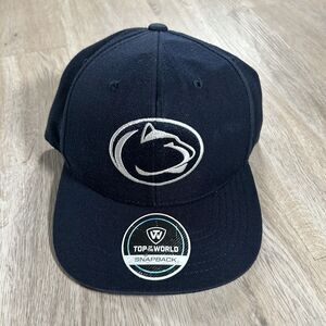 Penn State Nittany Lions Hat Snapback College Football Blue Top of the World Cap